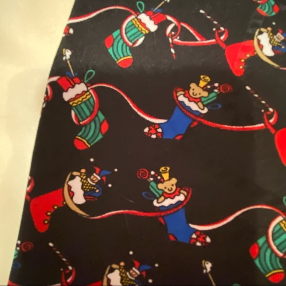 Yule Tie Greetings Christmas Stocking Tie - Picture 2 of 4